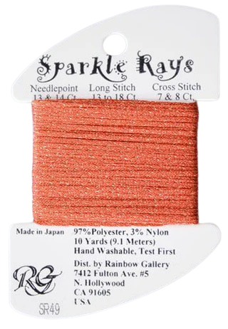 Sparkle Rays 13 | SR49 Lite Xmas Red