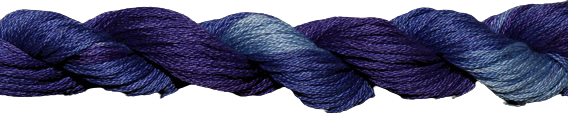 ThreadworX Overdyed Floss | 10383 Japanese Iris