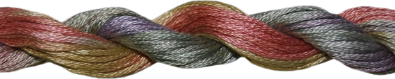 ThreadworX Overdyed Floss | 1078 Pastel Bouquet