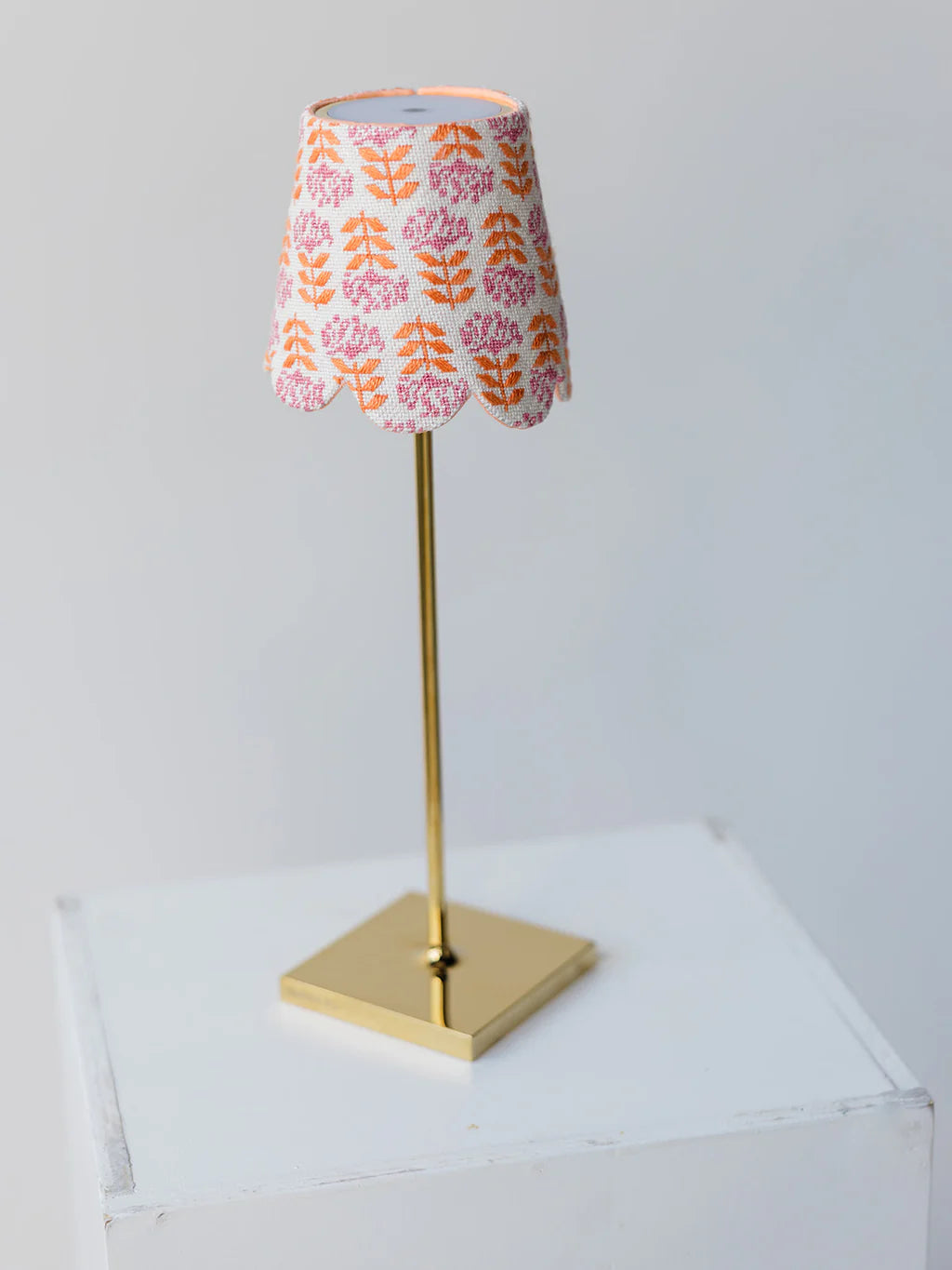 Blocked Begonia Lampshade