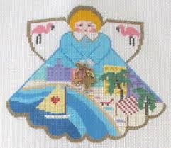 Florida Beach Scene Angel