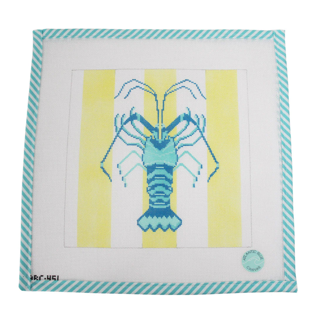 Florida Lobster on Yellow Stripes