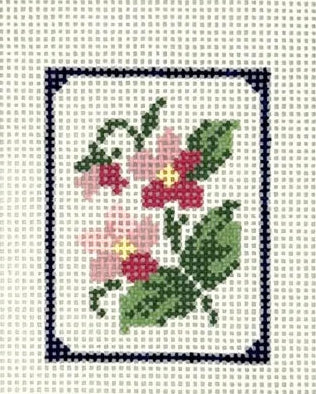 Flower Majong Tile