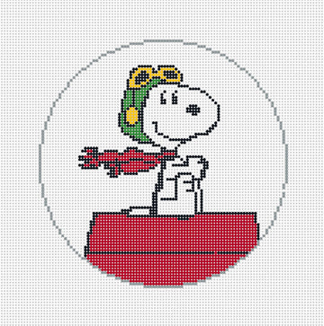 Snoopy Flying Ace Round