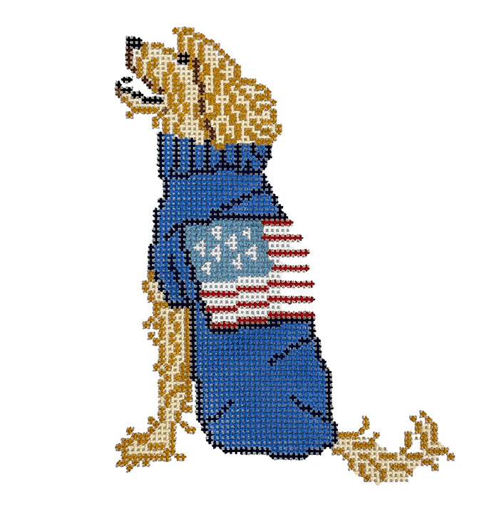 Golden Doodle with Sweater
