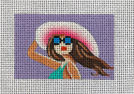 Woman In Beach Hat