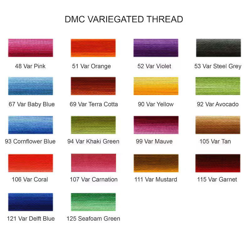 DMC Pearl Cotton | Variegated