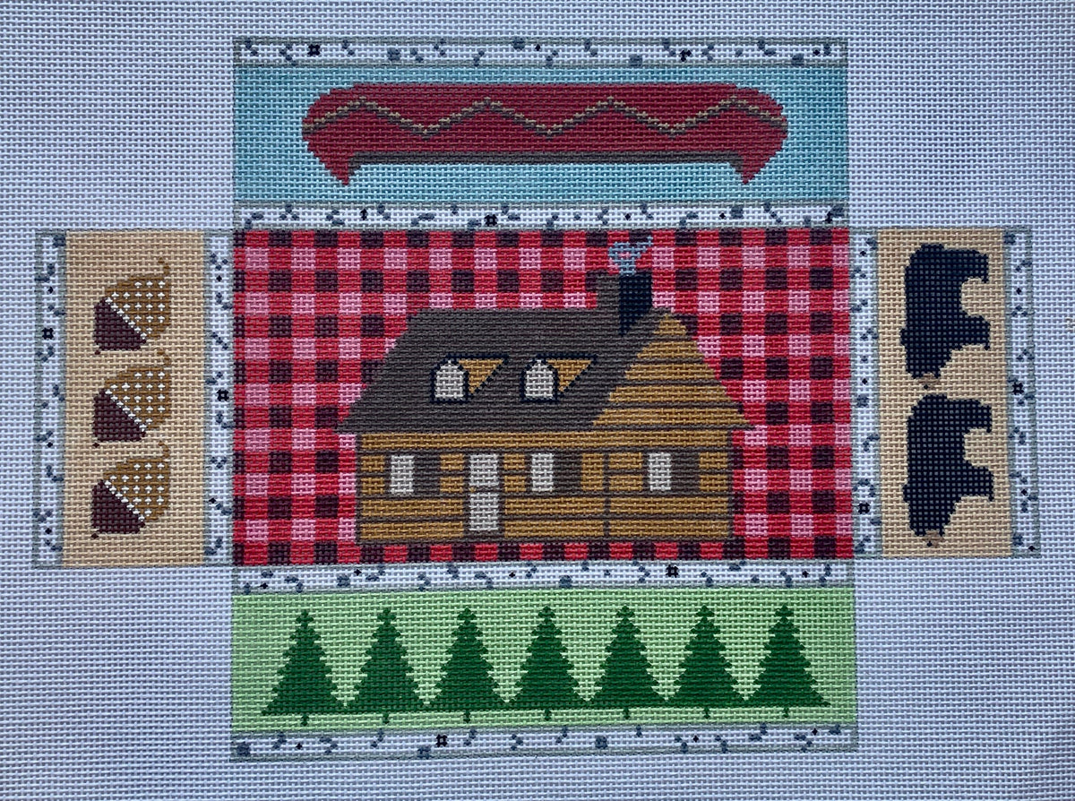 Adirondack Cabin Brick Cover