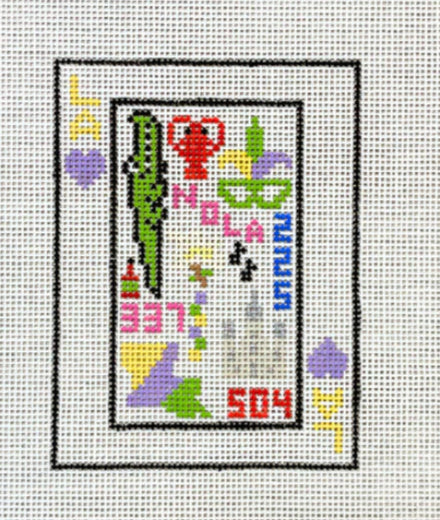 Louisiana Playing Card