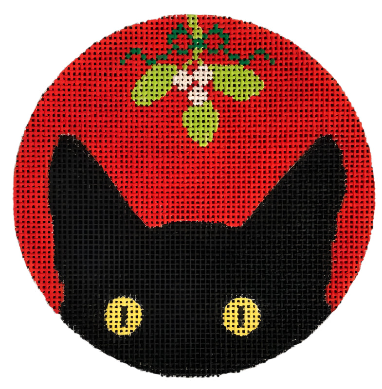 Mistletoe Peeky Kitty
