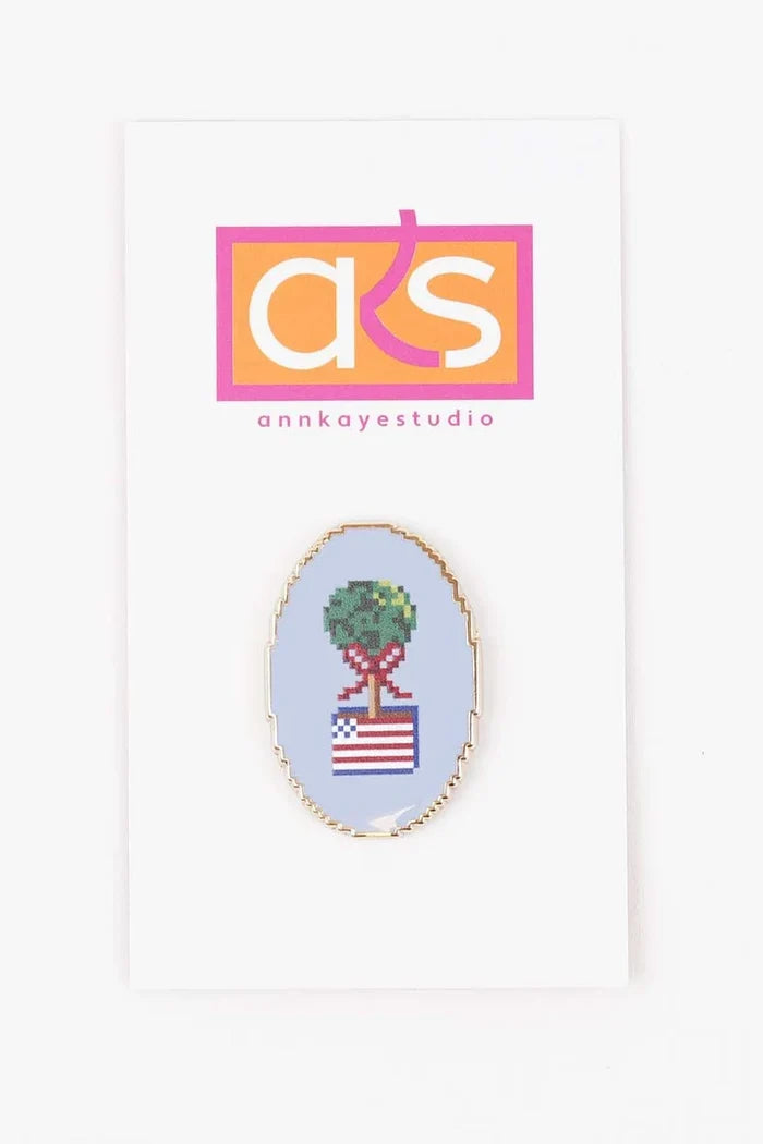 4th of July Topiary Needleminder