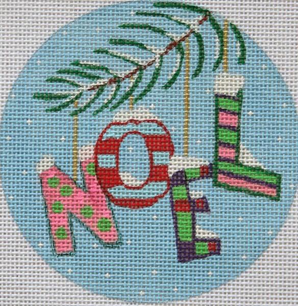 Noel In Pink Ornament