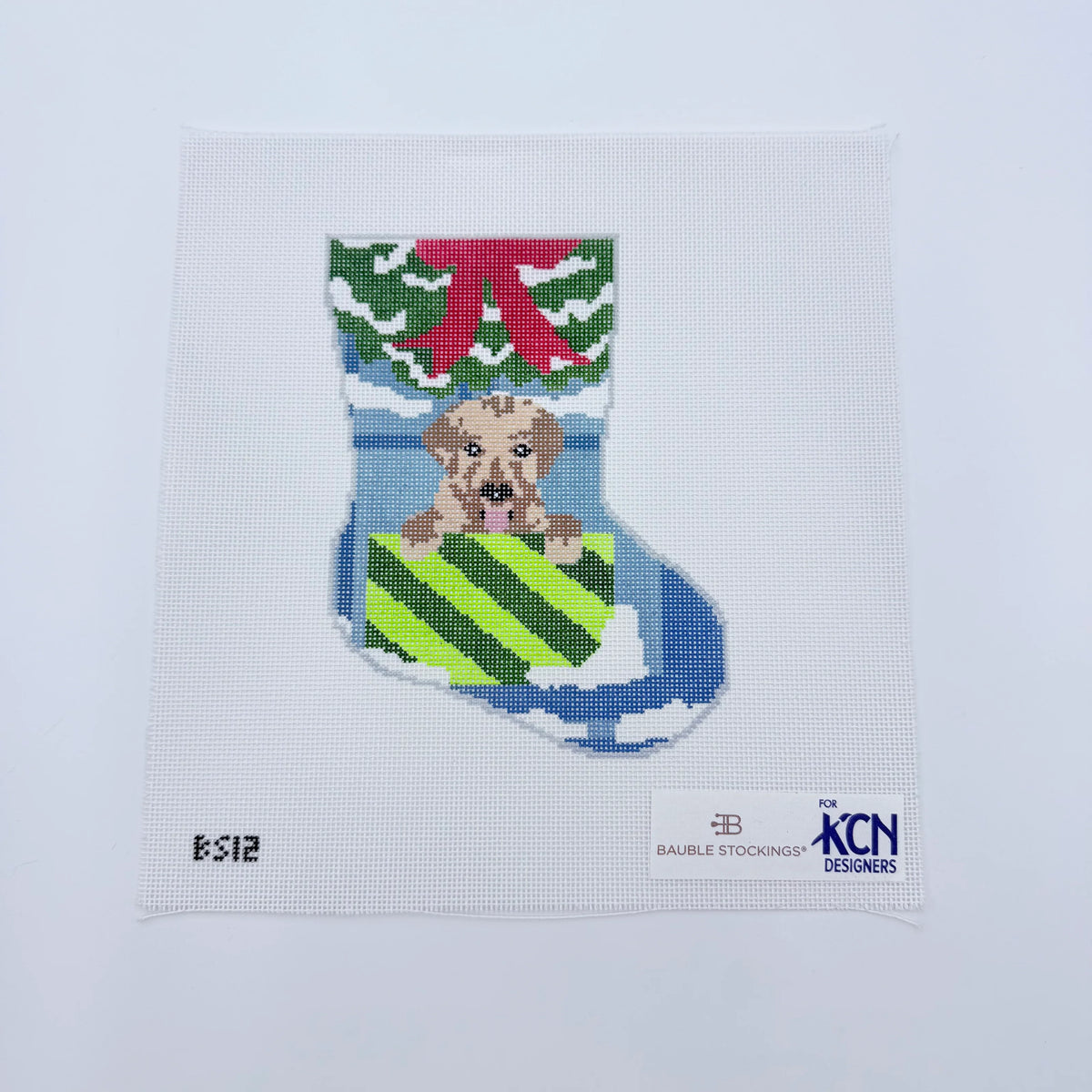 Open for Joy Ornament Sized Stocking Canvas