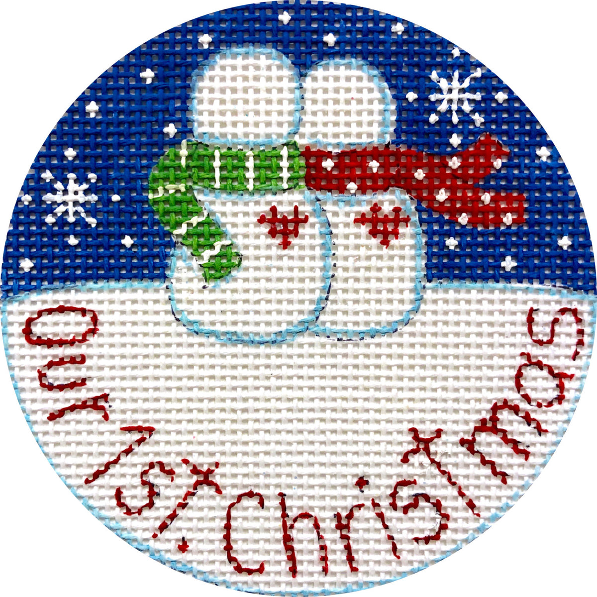 Our First Christmas Snowman