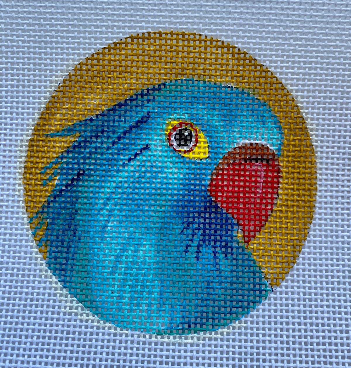 Blue Parrot 3" Round