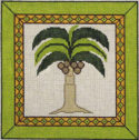 palm tree pillow