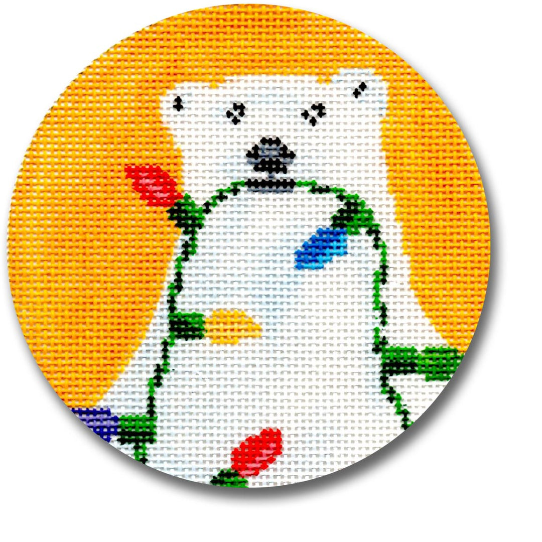Polar Bear With Lights