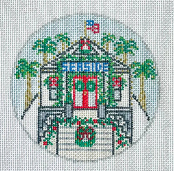 Seaside Christmas Post Office