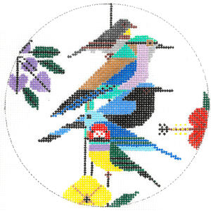 Rainforest Birds Ornament