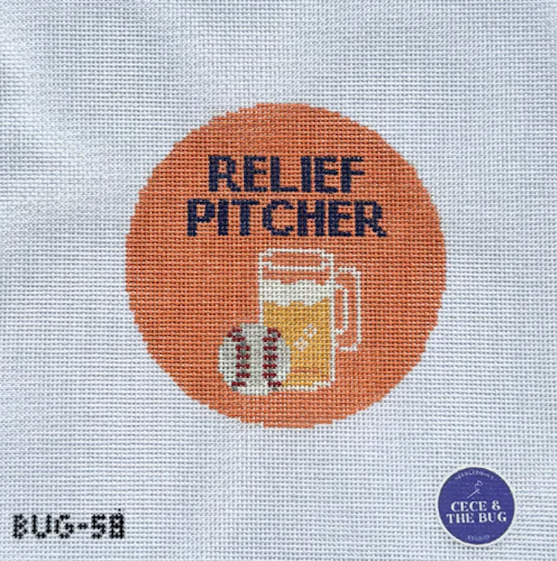 Relief Pitcher - Baseball Sports Coaster