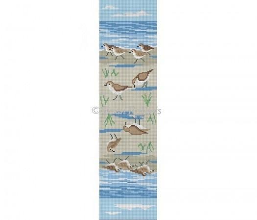 Sandpiper Eyeglass Case-Double
