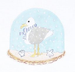 Seagull Snow Globe