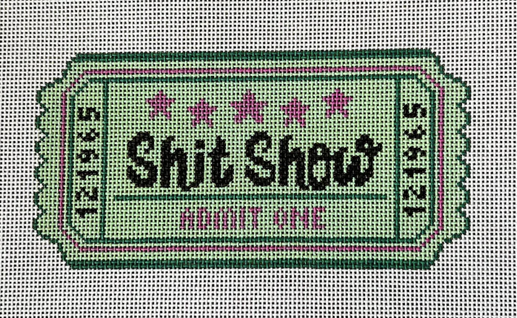 Shit Show Admit One Ticket