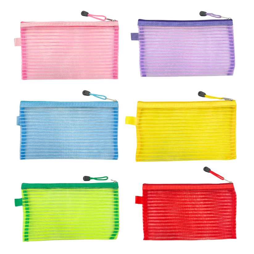 Mesh Accessory Zipper Bag - Small