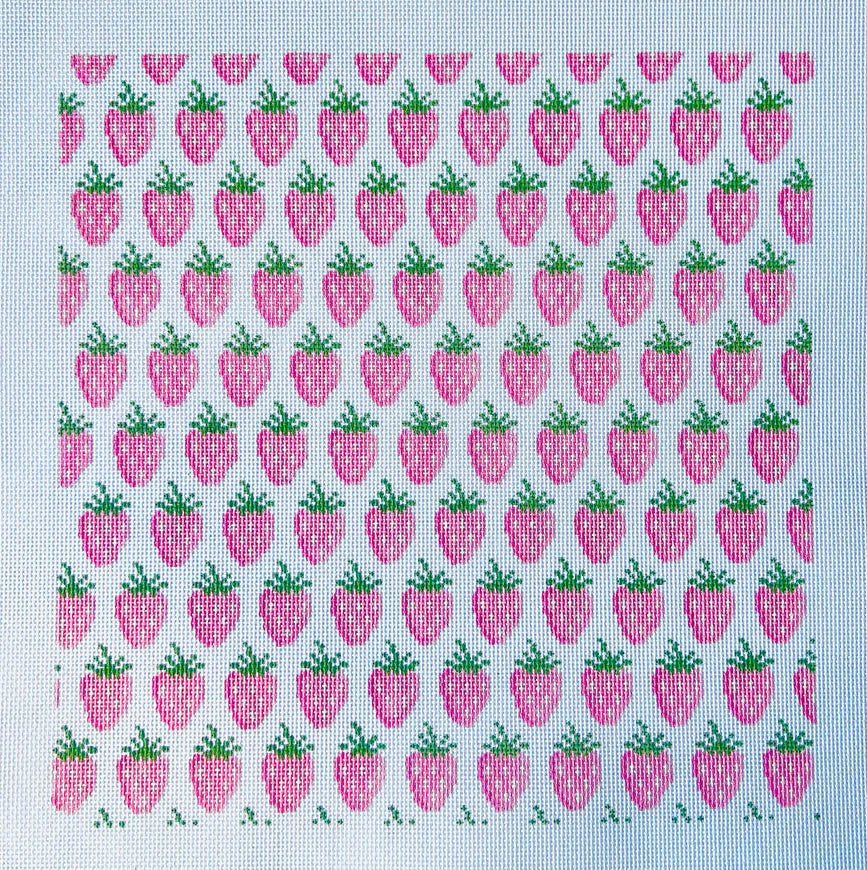 Strawberry Pillow Canvas