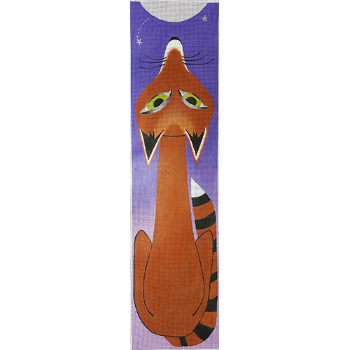 Tall Fox and Moon
