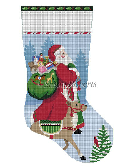 Tasseled Santa
