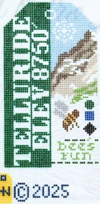 Telluride Vintage Ski Pass Tag