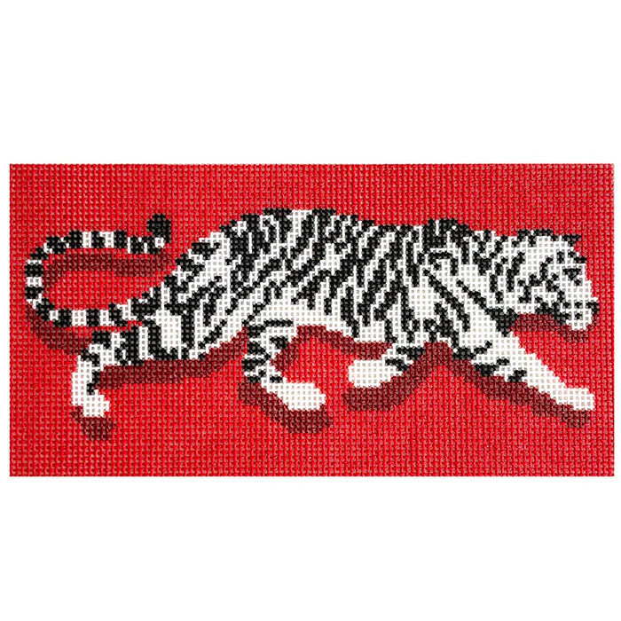 Red Tiger Insert – Seaside Needlepoint