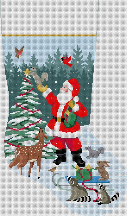 Topping the Tree Stocking