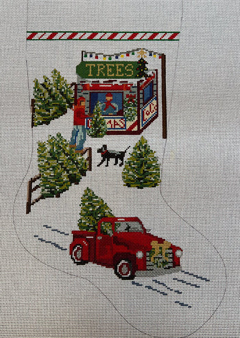 Truck and Tree Lot Stocking