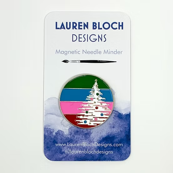 Tree on Stripes Needle Minder